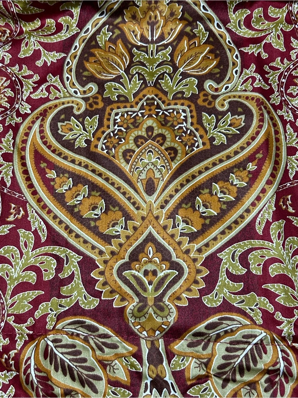 Lillian Anderson Ornate Paisley Pillow Shams